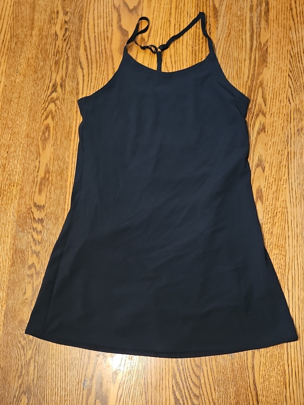 Outdoor Voices Black Girls' Halter Neck Mini Dress